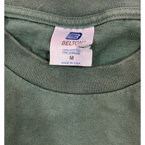 Vintage 90s Ft. Walton Beach Florida Butterfly Souvenir Tee Made in USA Medium - Picture 3 of 6